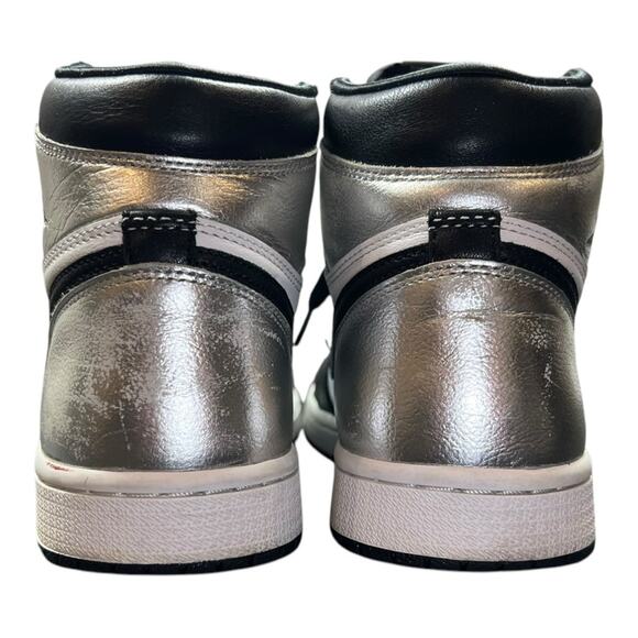 Jordan 1 Retro High “Silver Toe” Sneakers - Picture 7 of 11